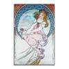 OKRA Alphonse Mucha Poster Art Nouveau Painting Retro Classical Poster Master Painting Print Fine Art Oil Painting Print for Living Room Bedroom Office Wall Decor Unframed12x18in/30x45cm view 1