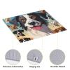 the dog breed Print Dish Drying Mat for Kitchen Counter Super Absorbent Microfiber Drainer Mats Large Size Dish Drying Pad Quick Drying Dish Rack Pad 18"x 16" view 4
