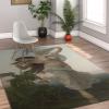 Adolphe Bouguereau Rugs Neoclassical Dawn Decor Carpets for Living Room Bedroom Rug Western Aesthetics Portrait Non Slip Mats for Floor 2'x3' view 3