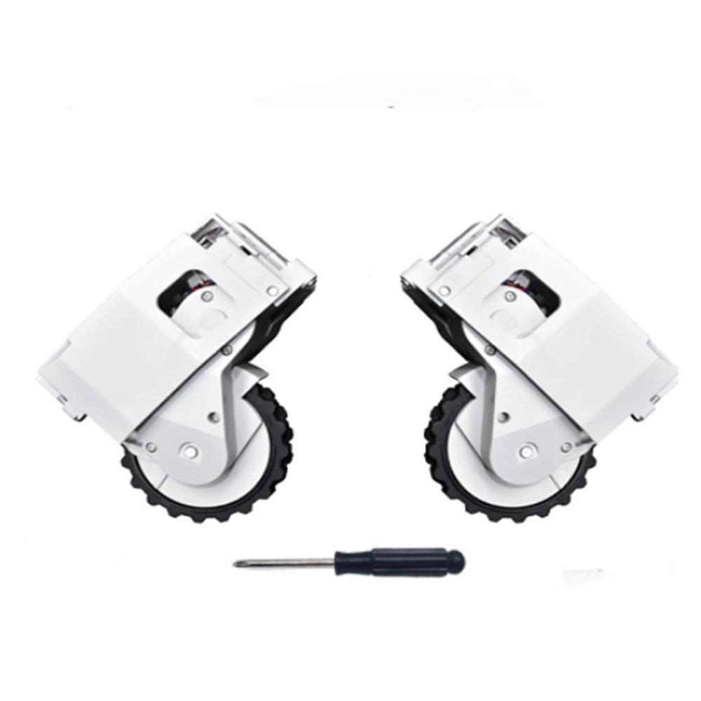 Compatible For Xiaomi Mijia Mi 1s SDJQR01RR SDJQR02RR SDJQR03RR Robot Vacuum Cleaner Left Right Wheel Replacement Accessories Spare Parts (Color : Left And Right wheel)