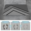 Mothy Super Absorbent Bath Mat Quick Dry- Non Slip, Ultra Thin, Fast Drying, Easy Clean- 18x30in Marble Bathroom Rug Small Bath Rug Bath Matts for Shower view 4