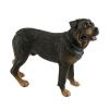 Baoblaze Dog Statue Puppy Standing Figurine Statue,Highly Detailed Desktop Decor Garden Statue Dog Sculptures for Garden Home, Rottweiler view 1