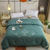 ATYUJKB Queen Size Down Comforter Duvet 150x200cm/1.5kg, Cotton Lightweight Bedding, 100% Cotton Quilt King Size Set, Soft Microfiber Lightweight Bedding Bedspread Coverlet view 2