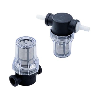 1/2" 3/4" Inline Filter with 10/14/16mm Joints for Home Brewing 100 Mesh Water & Beer Homebrew Fermenter (Color : Type 3)