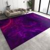 ERAYNA Purple Abstract Dream Area Rugs, Purple Fantasy Starry Sky Art Easy Clean Rug, Soft Non-Skid Carpet Throw Rug for Kids Teen Girls Boys Bedroom Living Room Bathroom Classroom Office 2ftx3ft view 1
