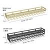 Wine Rack Wall Mounted Bar Shelves with Wine Glass Holder Mini Bar Glass Storage Shelves Wall Bar Cabinet Liquor Bottle Display Shelf Bar Accessories with Light Strip for Home Bar Dining Room Kitchen view 2