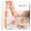 Coat Rack Freestanding Coat Stand Solid Wooden Coat Tree with 10 Round Hooks Easy to Assembly Coat Tree (Color : A, Size : 180 * 40cm) view 4