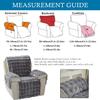 3/4/5 Pcs/Set Recliner Chair Sofa Covers for Large/Small ReclinerSofa Armrest Cover Washable Sofa Headrest Slipcovers with Pocket Nonslip Armchair Cover Quilted Furniture Protector for Recliner ( Colo view 4