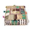 Alia Enterprises Indian Large Square Mandala Patchwork Cotton Floor Pillow Cushion Cover Meditation Boho Bohemian Cushion Pouf Cover - Cover ONLY (35x35x6 Inches, Beige) view 1