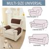 3/4/5 Pcs/Set Recliner Chair Sofa Covers for Large/Small ReclinerSofa Armrest Cover Washable Sofa Headrest Slipcovers with Pocket Nonslip Armchair Cover Quilted Furniture Protector for Recliner ( Colo view 4