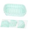 Ciieeo 3pcs Woven Storage Basket for Home Chic Wicker Basket for Organizing for Desktop Office Use Stylish Snack Holder for Clean Spaces view 3