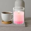 Kichvoe 3pcs Transparent Candle Shades Open Ended Candle Holders for Weddings and Home Decor Decorative Chimney Tube Design for Special Occasions view 3