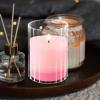 Kichvoe 3pcs Transparent Candle Shades Open Ended Candle Holders for Weddings and Home Decor Decorative Chimney Tube Design for Special Occasions view 4