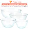 1 Pack Silicone Replacement Lids Only Fit for Pyrex 7404-S 4.5 Quart Sculpted Clear & Sculpted Tinted Glass Mixing Bowls, Extra Large Size Silicone Covers, Dishwasher & Microwave Safe view 3