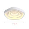 SteFik Creative Rose Ceiling Lamp Home Ambiance Led Semi Flush Mount Ceiling Lights Modern Simple Iron Lamp Warm Bedroom Chandelier Study Dining Room Lamps Interesting Life,Pendant view 2
