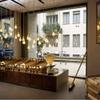 LED Modern Chandelier Lamp, Modern Simplicity Light Spherical Crystal Glass Bulb Crystal Hanging Lamp Fixture G9 Gold plated Metal Pendant Light Fitting Restaurant Suspension Lantern Compatible with C view 2