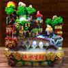 AMONG Tabletop Fountains Tabletop Fountain Living Room Circulating Water Decorative Ornaments Rockery Water Fountain Resin Tabletop Fountain Indoor Waterfall Feature view 4