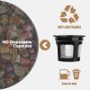 Reusable K Cups for K-eurig, 8 Pack K Cup Reusable Coffee Pods, Universal Reusable K Cup for K-eurig 1.0 and 2.0, Refillable K Cup Coffe Pods BPA Free view 4