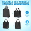 RACETOP Custom Non-woven Bags, Custom Large Reusable Heavy Duty Tote Bags with Handle, Add your Logo or Text, Available in 100 Packs and 4 Sizes view 2