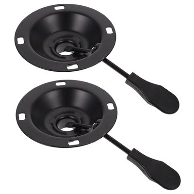 EXCEART 2pcs Office Chair Swivel Base Replacement Sturdy Control Plate for Enhanced Safety and Durability Compatible Various Office Chair Models