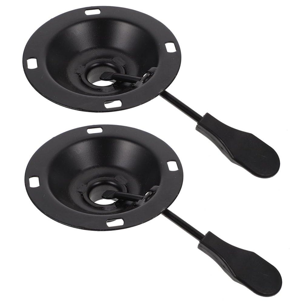 EXCEART 2pcs Office Chair Swivel Base Replacement Sturdy Control Plate for Enhanced Safety and Durability Compatible Various Office Chair Models