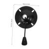 EXCEART 2pcs Office Chair Swivel Base Replacement Sturdy Control Plate for Enhanced Safety and Durability Compatible Various Office Chair Models view 2