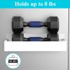 HuggieGems Metal Magnetic Spice Rack for Refrigerator White, 6 Pack view 4