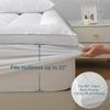 UNILIBRA King Size Mattress Pad Pillow Top Mattress Cover Padded with Down Alternative Filling Quilted Fitted Mattress Protector Streches up 8-22" Deep Pocket Cooling Mattress Topper view 4