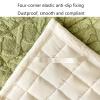 Soild Color Taffeta Mattress, Winter Warm Tatami Mat Breathable Washable Mattress Topper Student Dormitory Cotton Padded Mattress(B,120 * 200cm) view 4