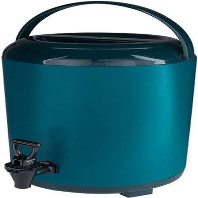 BaNbe Stainless Steel Insulation Barrel, Foldable Stand Hot Water Urn With Faucet, Commercial Tea Urn For Parties Offices Hotels, 10L,Dark Green, 20231228
