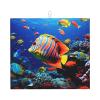 Sea Fishes Print Dish Drying Mat for Kitchen Counter Super Absorbent Microfiber Drainer Mats Large Size Dish Drying Pad Quick Drying Dish Rack Pad 18"x 16" view 1