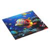 Sea Fishes Print Dish Drying Mat for Kitchen Counter Super Absorbent Microfiber Drainer Mats Large Size Dish Drying Pad Quick Drying Dish Rack Pad 18"x 16" view 2