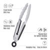 HOTEC Small Kitchen Tongs Stainless Steel 7-Inch Mini Serving Tongs view 4