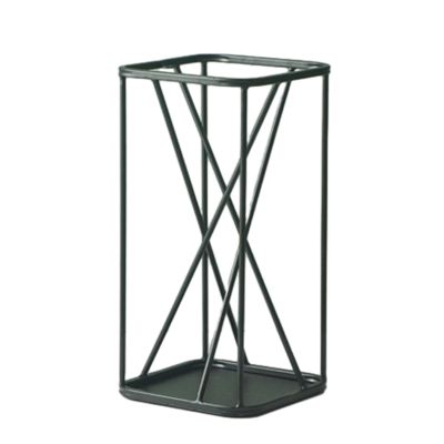 HUHJYUGE Umbrella Holder for Entryway, Umbrella Holder Stand Storage Rack, Iron Umbrella Holder, Indoor Umbrella Stand Can Hold Multiple Wet Umbrellas Canes and Walking Stick (A)