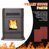 88177 Pellet Stove Ash Cleanout Cover Gasket Parts Replacement for US Stove Ashley VG5770 and Vogelzang VG5770 & VG5790 Pellet Stoves Gasket- 2 Pack view 2