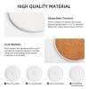 6Pcs Drink Coasters with Holder, Ceramic Drink Coaster for Kinds of Cups, Tractor Agriculture Tranquil Coasters for Drinks Tabletop Protection, Absorbent Cup Coaster for Coffee Table Home Decor view 4