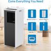 PioneerWorks Portable AC Unit for Rooms, 8000Btu Air Conditioner Portable up to 350 Sq.Ft, 3-in-1 Function, Cool, Dehumidifier, Fan, with Remote Control, Timer, Self Evaporation System, Window Kit view 4