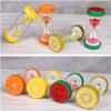 YUSIWOAL Hourglass Sand Timer,Hourglass Sandglass Clock, Fruit Hourglass Crafts Hourglass Set (3 Pieces 5/10/30 Minutes) Hourglass view 2