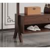 CABRIOLET Standing Coat Rack Creative with Storage Cabinet Drawer Hanger Floor Bedroom Simple Indoor Hanger Home Vertical Living Room Coat Rack Jacket Stand (Size : 85 * 38 * 170cm) view 4
