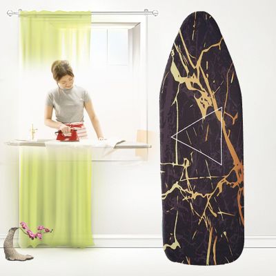 KAnduo Ironing Board Cover 15x55 Iron Board Cover Iron Board Cover Large Assorted Colors (Color : Marble 2, Size : 55.12inx19.69in)