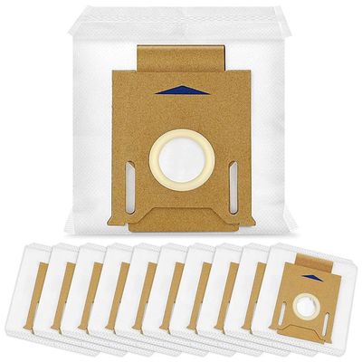 10 Pack Vacuum Cleaner Bags Replacement for ECOVACS DEEBOT N8+ N8 Pro+ T8 T8+ T8 AIVI T8 AIVI+ T8 MAX T9+ Replacement Dust Bags
