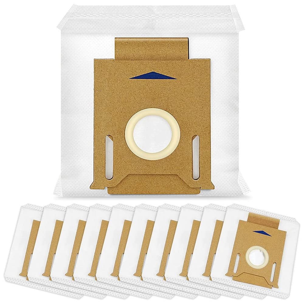 10 Pack Vacuum Cleaner Bags Replacement for ECOVACS DEEBOT N8+ N8 Pro+ T8 T8+ T8 AIVI T8 AIVI+ T8 MAX T9+ Replacement Dust Bags