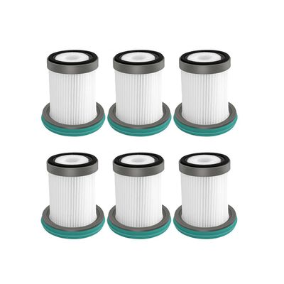 6PCS Replacement for Puppyoo Cyclone Cordless Vacuum Cleaner Home Handheld Stick T11 / T11 Pro Washable Hepa Filter Set Parts