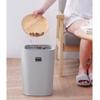 Trash Can Kitchen Garbage Bin Living Room Trash Can Creative Pressure Ring Trash Can Household Plastic Bedroom Office Simple No Cover Garbage Cans Kitchen Trash Can Garbage can ( Color : Green , Size view 3