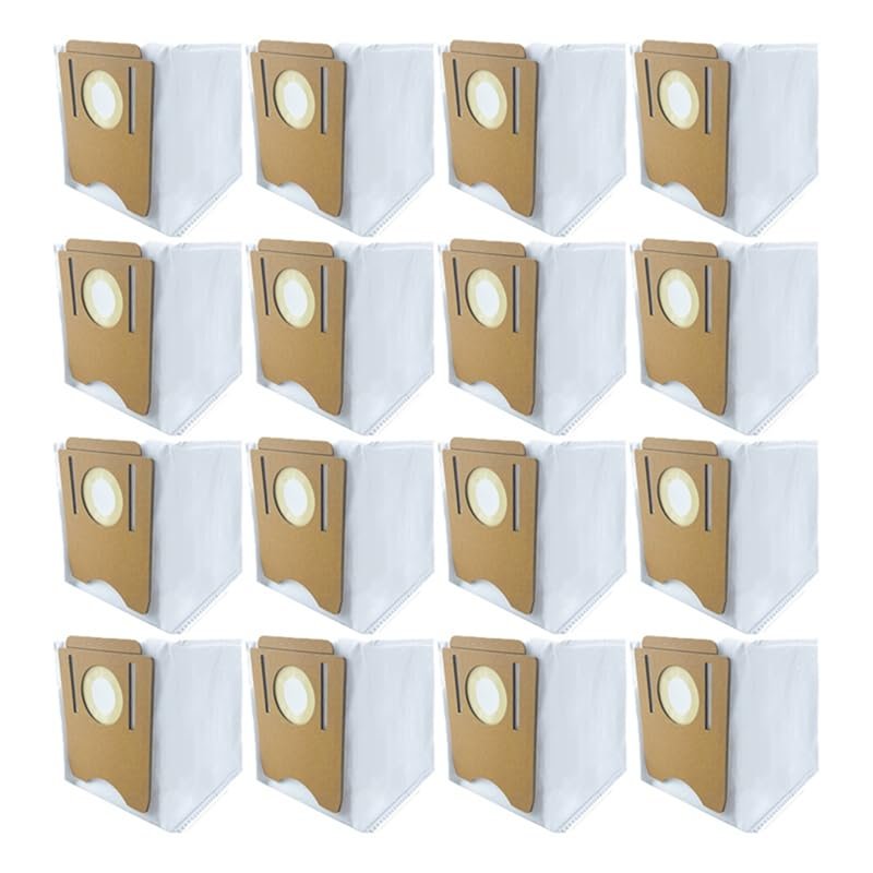 16Pcs Dust Bags Replacement Accessories for Midea S8 S8+ Vacuum Cleaner