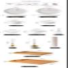 3 Section Round Plates/Soup Bowl/Spoon Tableware Set, Portion Control Plate Healthy Eating, Microwave oven can not be used! (Color : 40cm Bamboo Tray) view 2