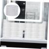 NUOBESTY 2rolls Self-Adhesive Square Mirror Mosaic Sticker Acrylic Mosaic Wall Decal Tile Sticker for Home Decor view 3