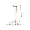 BESPORTBLE 1pc Luggage Display Stand Bag Storage Rack Purse Display Holder Purse Stand Support Bag Jewelry Stand Ornament Display Stand Desktop Stand Package Rack Handbag Miss Stainless Steel view 2
