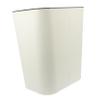 Zerodeko Waste Basket Dual Compartment Large Trash Can Lid White Ideal for Kitchen Bathroom view 1