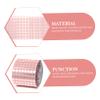 NUOBESTY 2rolls Acrylic Mirror Wall Stickers Self-Adhesive Decorative Tiles for Home Square Easy to Install for Bedroom Kitchen and Bathroom view 3